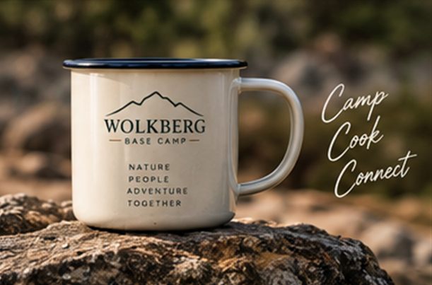 Enamel camp mug